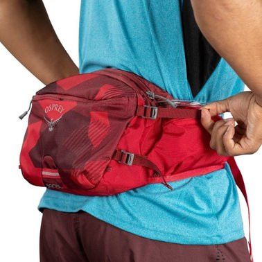 Сумка  поясная   Osprey Seral 7 Claret Red - O/S - красная