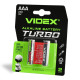 Батарейки щелочные Videx LR03/AAA Turbo 2шт упак