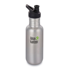 Фляга Klean Kanteen Classic Sport Cap Brushed Stainless 532 мл