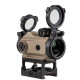 Прицел коллиматорный Sig Optics ROMEO-MSR COMPACT RED DOT SIGHT, 1X20MM, 2 MOA RED DOT FDE