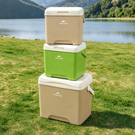 Туристический холодильник Naturehike Whales PU CNK2450CF012, 14 л, светло-коричневый