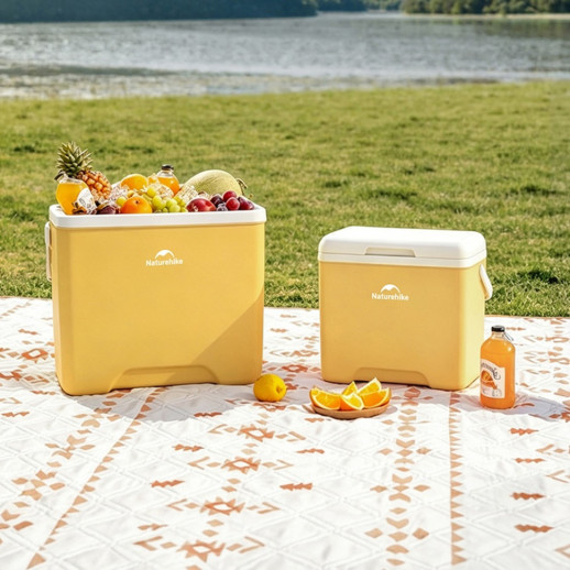 Туристический холодильник Naturehike Whales PU CNK2450CF012, 14 л, светло-коричневый