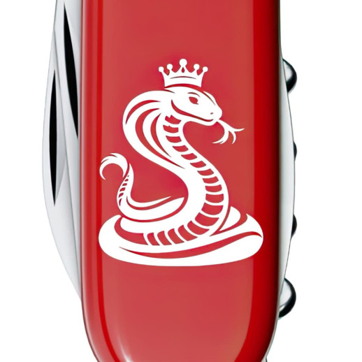Складной нож Victorinox SPARTAN ZODIAC Кобра с короной 1.3603.Z4330u