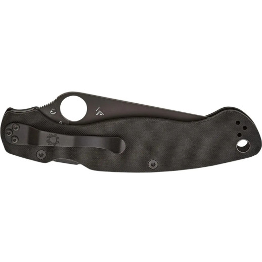Нож Spyderco Military 2 Black Blade, CPM S30V, G-10 black (C36GPSBK2)