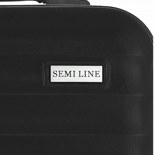 Чемодан Semi Line 24" (M) Black (T5634-2)
