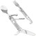 Набор столовых приборов Tribe Multi Set стальной T-FC-0035-metal