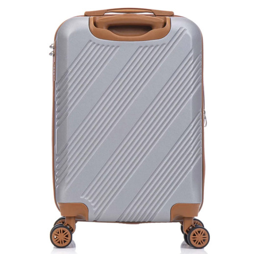 Чемодан Semi Line 20" (S) Light Grey (T5849-1)