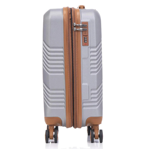 Чемодан Semi Line 20" (S) Light Grey (T5849-1)