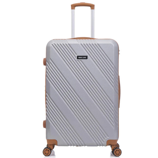 Чемодан Semi Line 28" (L) Light Grey (T5849-3)