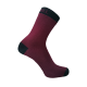 Водонепроницаемые носки DexShell Ultra Thin Crew, бордовый/черный M