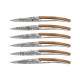 Набор ножей 6 Deejo Steak Knives, mirror finish