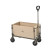 Складная легкая кемпинговая тележка Naturehike CNK2350JJ012, 50 л, коричневая