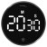 Таймер кухонный Technoline KT600 Magnetic Touchscreen Black (KT600)