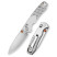 Нож Trivisa Dragonfly-O, M390, Титан, Серебряный (JM03-OT-M)