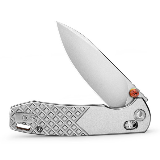 Нож Trivisa Dragonfly-O, M390, Титан, Серебряный (JM03-OT-M)
