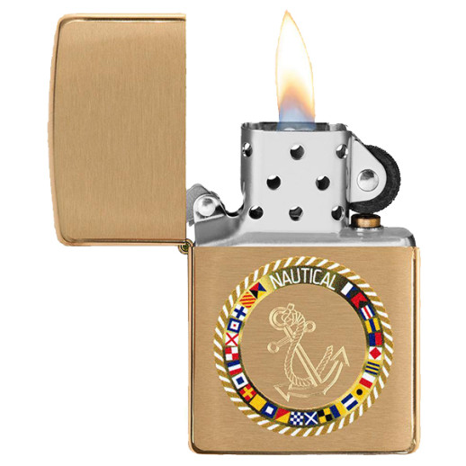 Зажигалка Zippo 204B Nautical Flags Design (49128)