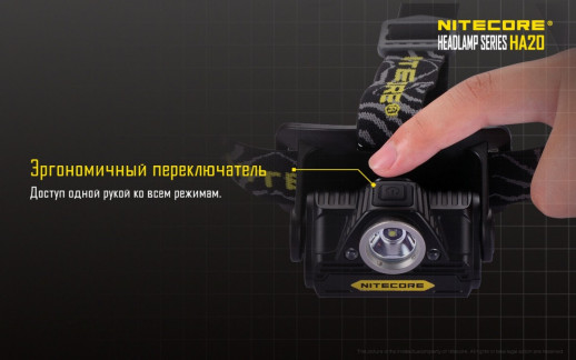 Налобный фонарь Nitecore HA20