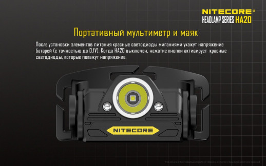 Налобный фонарь Nitecore HA20