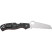 Нож Spyderco Rescue 3, Thin Red Line, серрейтор black