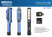 Фонарь инспекционный Brevia LED Pen Light 6SMD+1W LED 150lm 900mAh microUSB