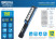Фонарь инспекционный Brevia LED Pen Light 6SMD+1W LED 150lm 900mAh microUSB