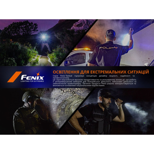 Тактический фонарь ручной Fenix ​​TK17