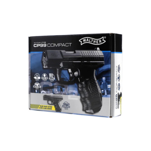 Пневматический пистолет Umarex Walther CP99 Compact Blowback кал.4,5мм