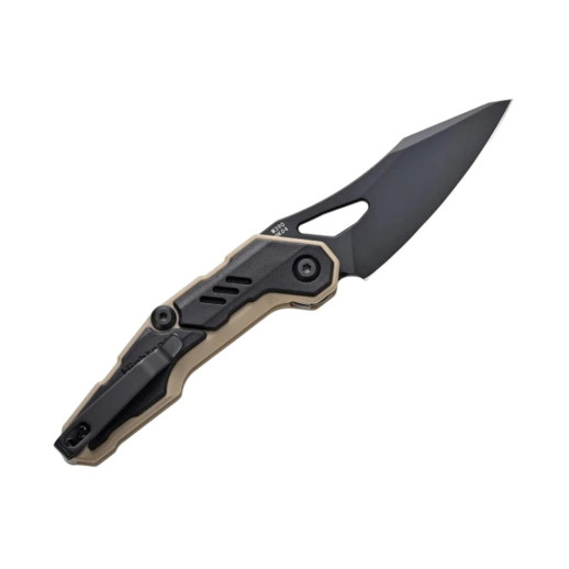 Нож Hightron Spectron, M390, GFN, черный, черный клинок