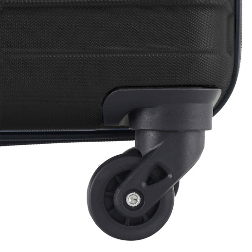 Чемодан Semi Line 24" (M) Black (T5636-2)