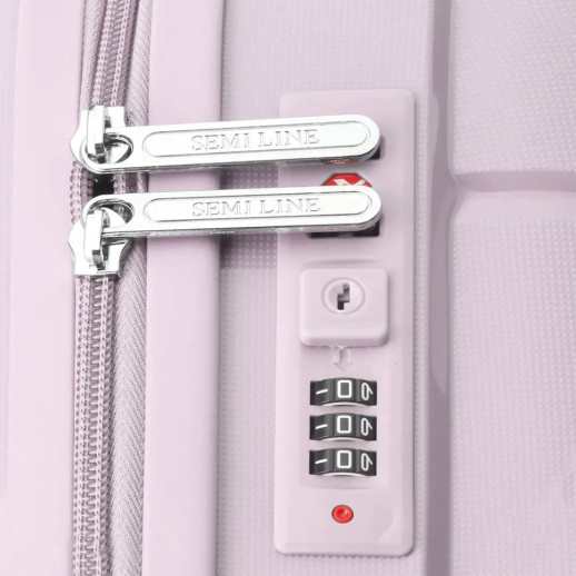 Чемодан Semi Line 20" (S) Light Pink (T5793-1)