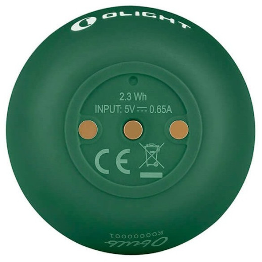 Кемпинговый фонарь Olight Obulb,55 lm, белый/красный свет, цвет зеленый