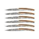Набор ножей 6 Deejo Steak Knives, mirror finish
