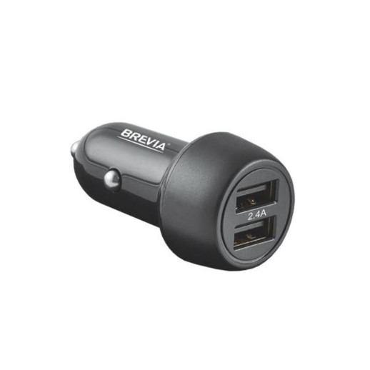 Автомобильное зарядное устройство Brevia ePower DualDrive 12W 2xUSB-A