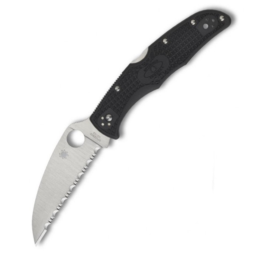 Нож Spyderco Endura Wharncliffe, серрейтор (C10FSWCBK)