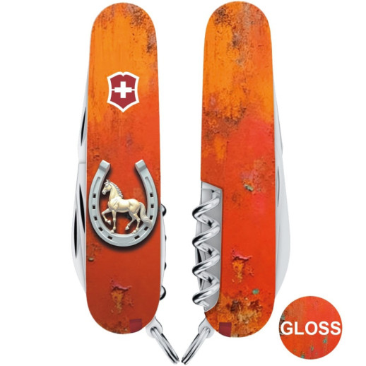 Складной нож Victorinox SPARTAN ZODIAC 3D Счастливая подкова 1.3603.Z5260hk