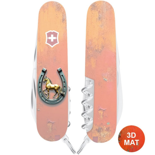 Складной нож Victorinox SPARTAN ZODIAC 3D Счастливая подкова 1.3603.Z5260hk