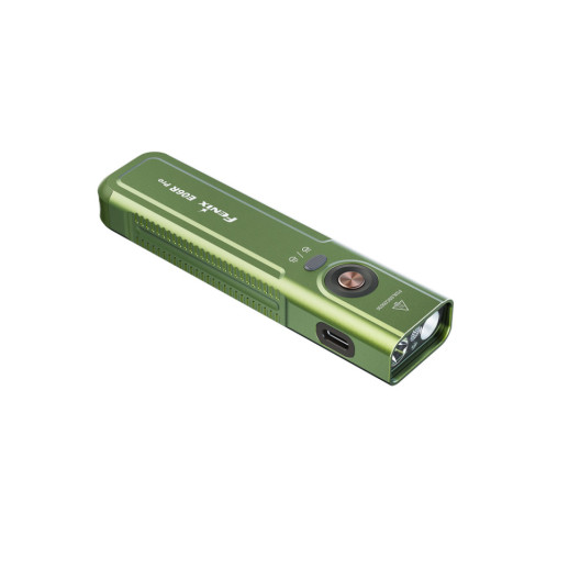 Фонарь наключный Fenix E06R PRO, зеленый