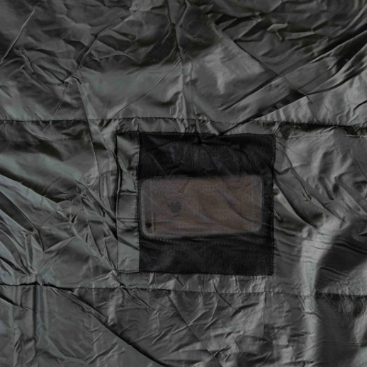 Спальный мешок Tramp Airy Light одеяло с капюшом левый yellow/grey 190/80 UTRS-056