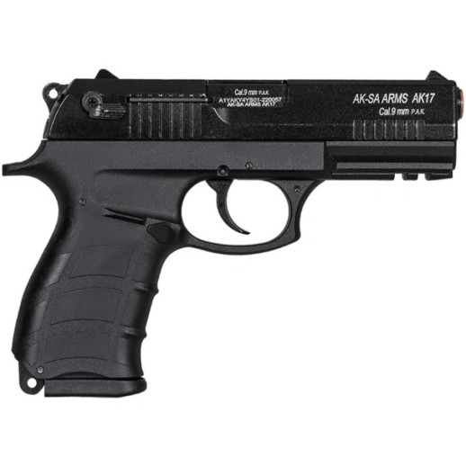 Пистолет сигнальный Aksa Arms AK17 CC-01 cal.9 PAK (Beretta PX4 Storm) Black