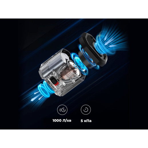 Портативный воздушный насос Flextail Evo Pump 3, 1000 л/мин, черный
