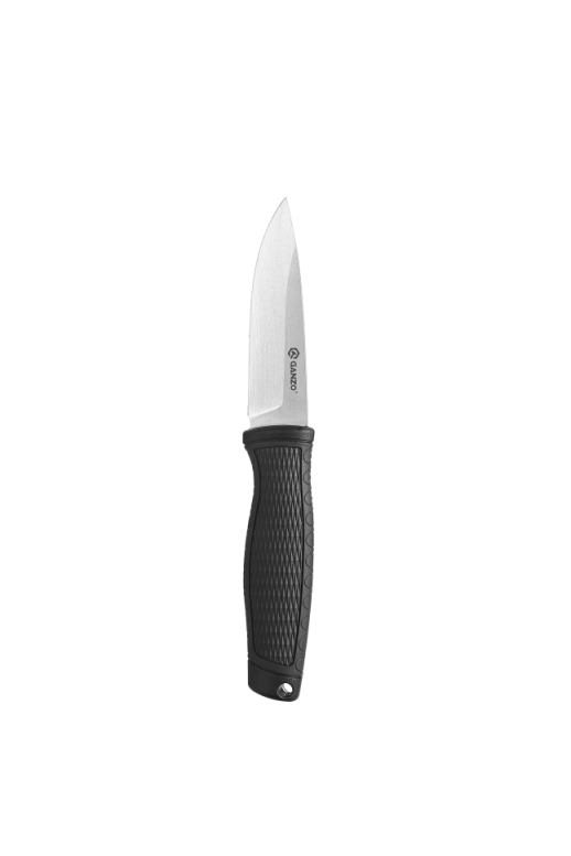 Нож Ganzo G806-BK черный с ножнами (поврежденная упаковка)