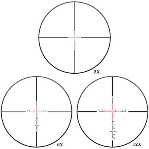 Прицел Discovery Optics HD 2-12X24SFIR 30mm подсветка (231201)