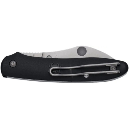 Нож Spyderco Roadie XL, M398, Plastic black