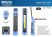 Фонарь инспекционный Brevia LED Ultra-slim 3W COB+1W LED 300lm, 2000mAh, microUSB