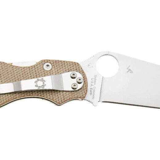 Нож Spyderco Military 2, Micarta brown