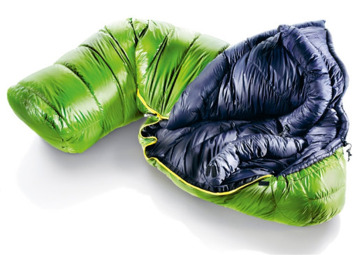 Спальный мешок Deuter Astro Exped -22, emerald-lemon, левый