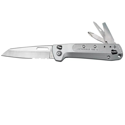 Нож-мультитул Leatherman Free K2x Silver (832654)