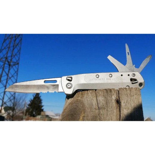 Нож-мультитул Leatherman Free K2x Silver (832654)