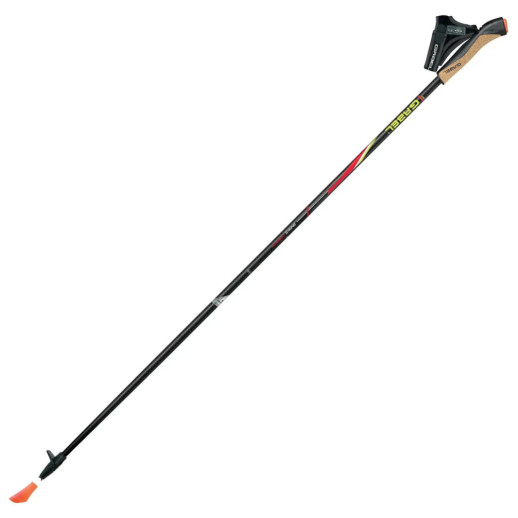 Палки для скандинавской ходьбы Gabel FX-75 Snake Carbon 135 Dual Spike (7008351011350)