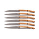 Набор ножей 6 Deejo Steak Knives, titan finish